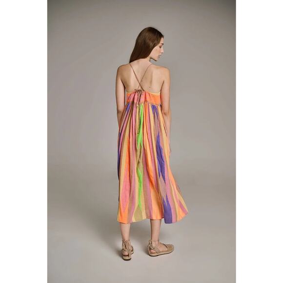 nwt DEVOTION TWINS sz S Iaspis Midi dress - Picture 2 of 3